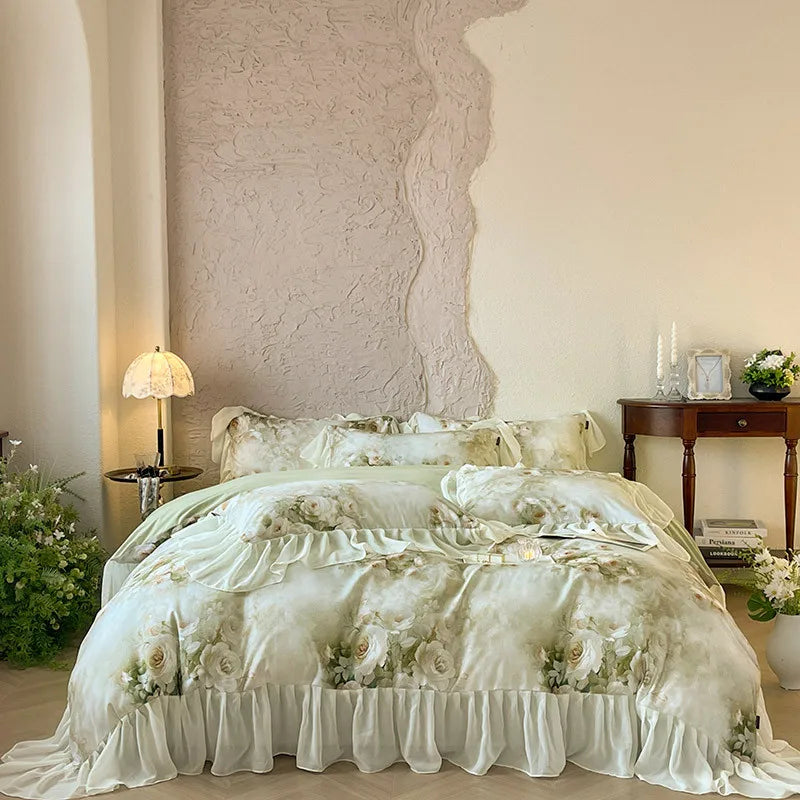 100% Cotton Brushed Hypoallergenic Elegant Bedding Set