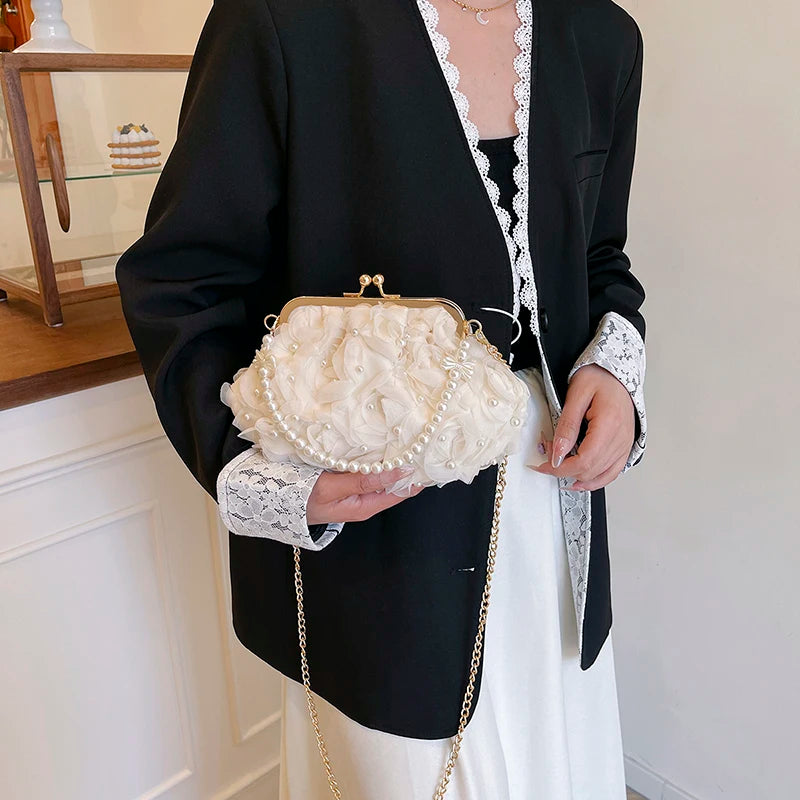 Elegant Evening Shoulder & Crossbody Dinner Bag