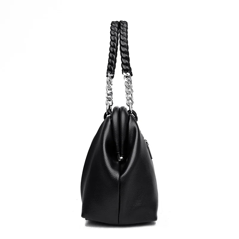 Premium Large Leather Women’s Vintage Tote Bag