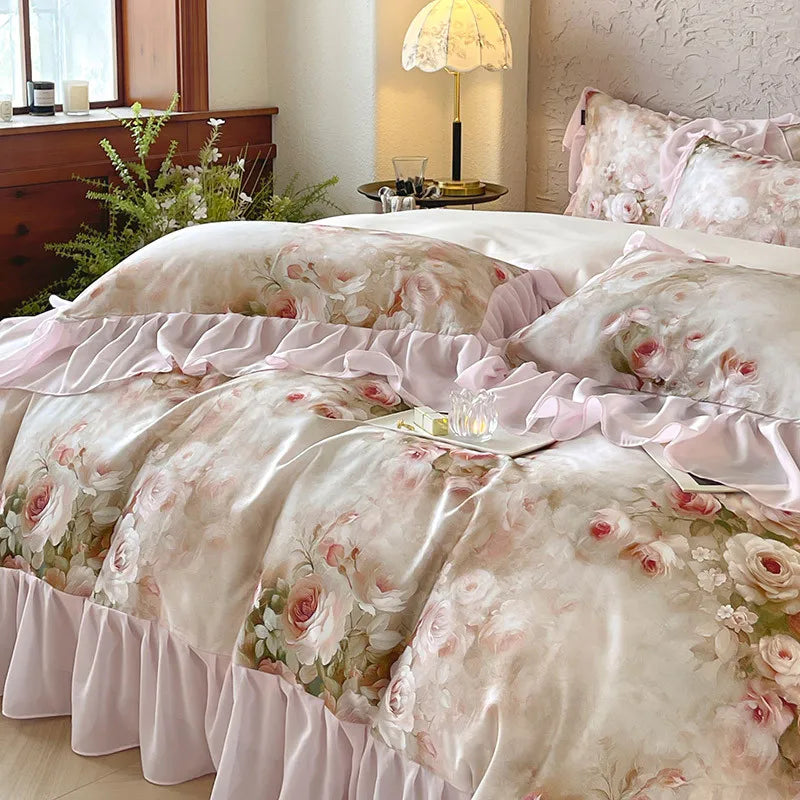 100% Cotton Brushed Hypoallergenic Elegant Bedding Set