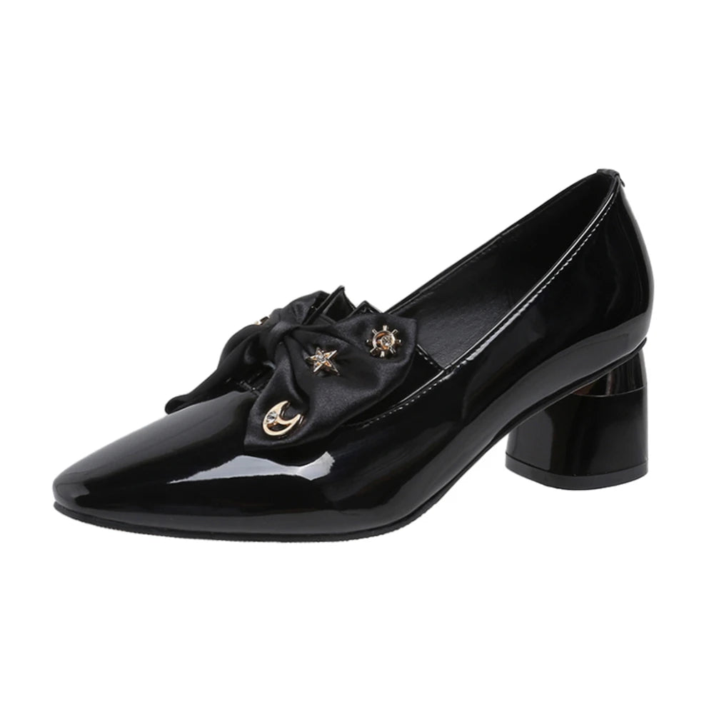 Women’s Pointed Toe Pumps with Bow