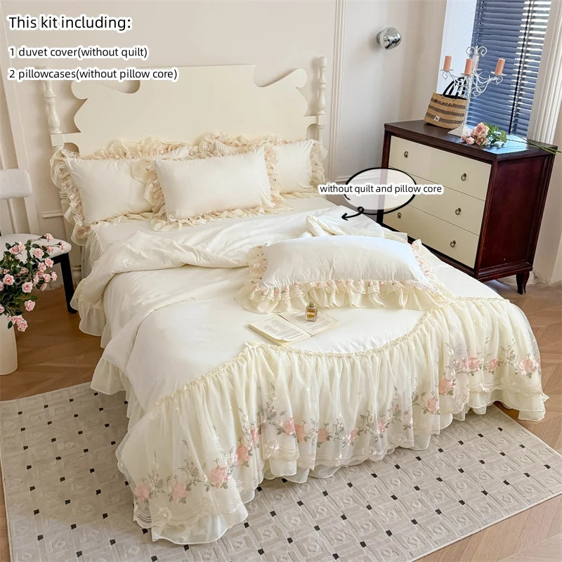 Luxurious Embroidery Bedding Set
