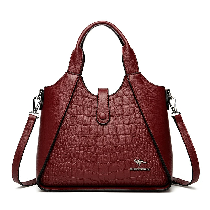 High Quality Soft PU Leather Handbag