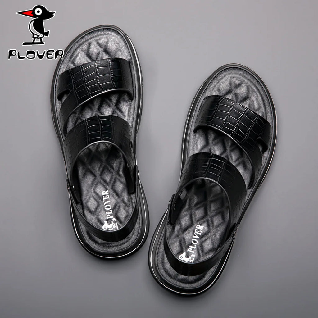 Men’s Designer Leather Sandals – Summer Shoes