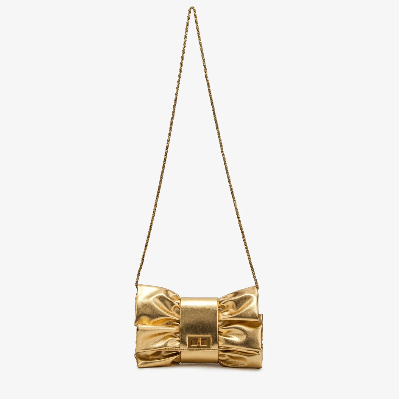 Golden Party Evening Chain Shoulder Bag