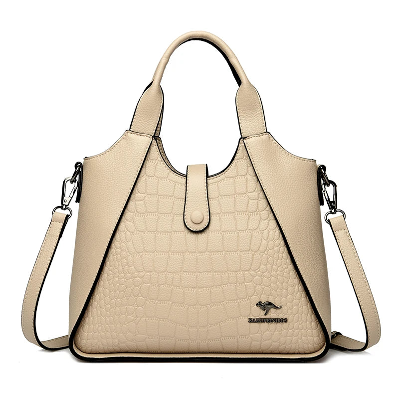 High Quality Soft PU Leather Handbag