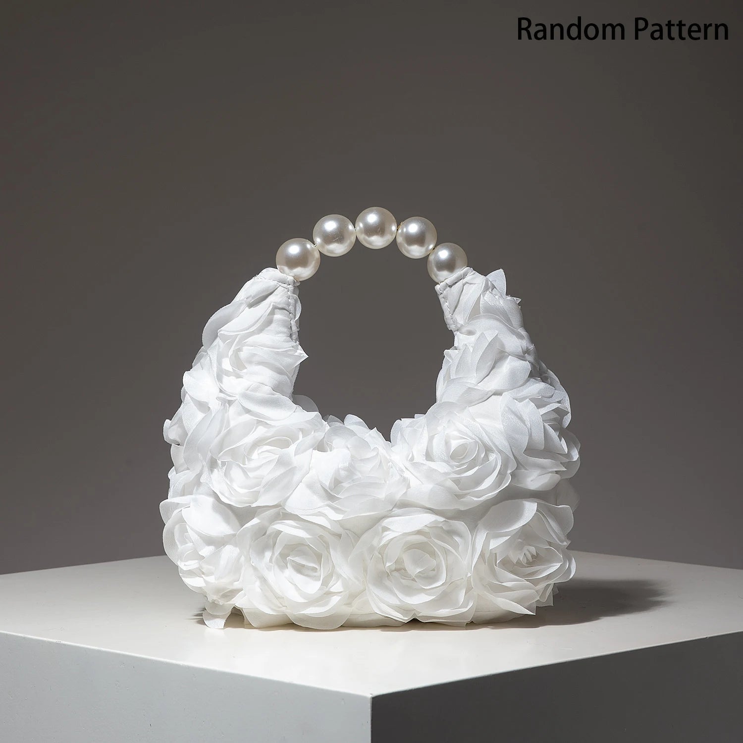 Floral Roses Clutch Evening Bag – Elegant Women’s Party Handbag