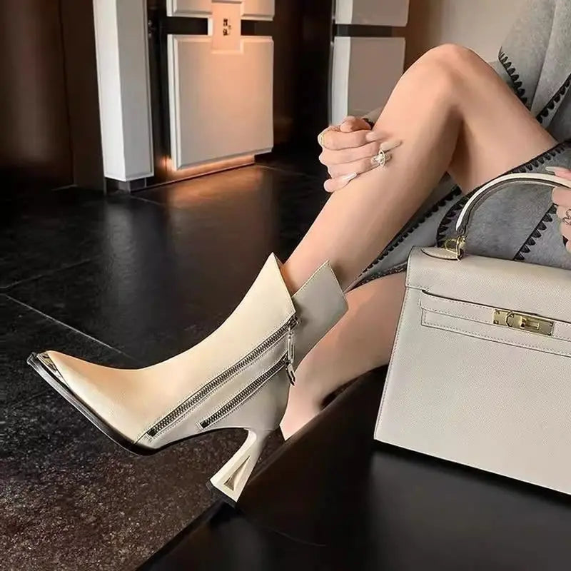 Women’s Handmade Genuine Leather Ankle Boots