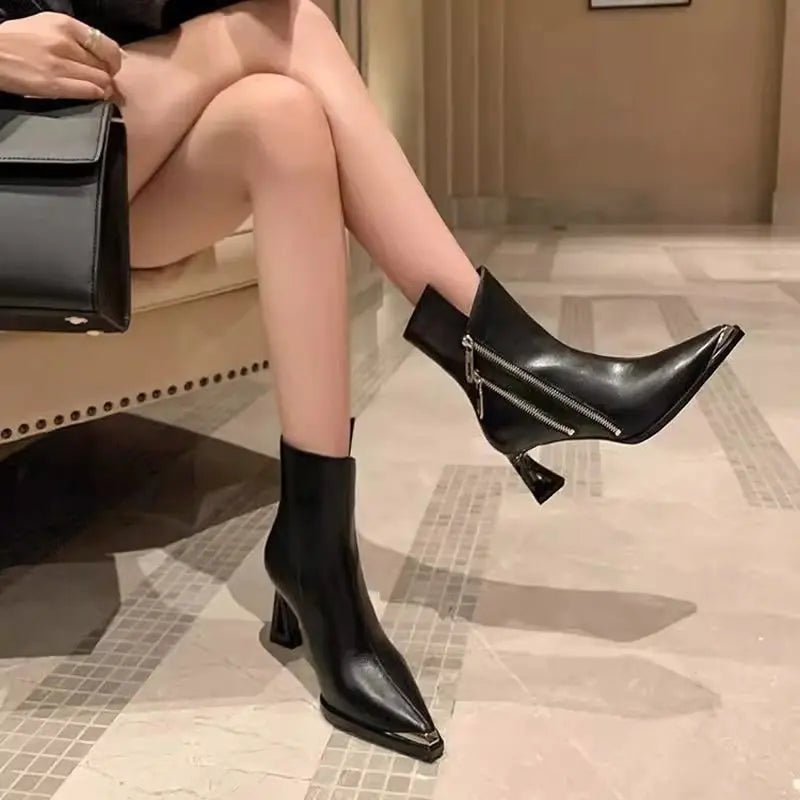 Women’s Handmade Genuine Leather Ankle Boots