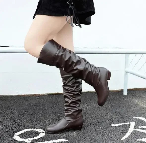 Women’s Knee-High Flat Boots