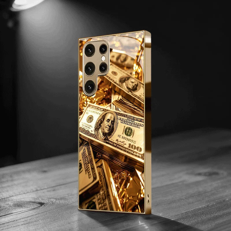 Electroplated Gold Phone Case For Samsung Galaxy