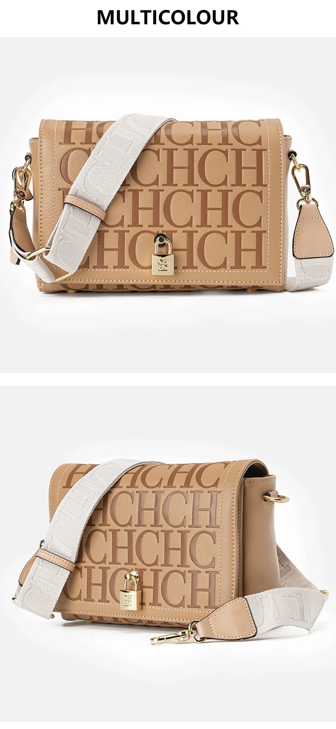 Women’s Letter Print Crossbody Bag