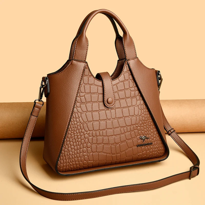High Quality Soft PU Leather Handbag