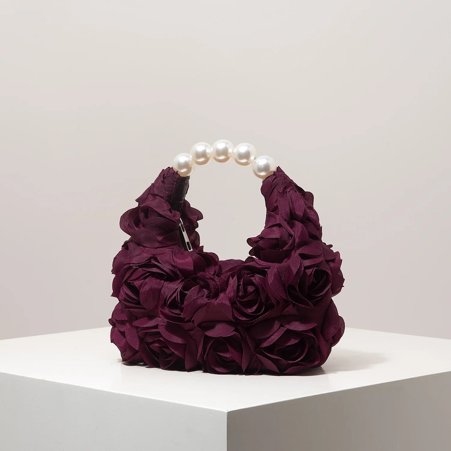 Floral Roses Clutch Evening Bag – Elegant Women’s Party Handbag