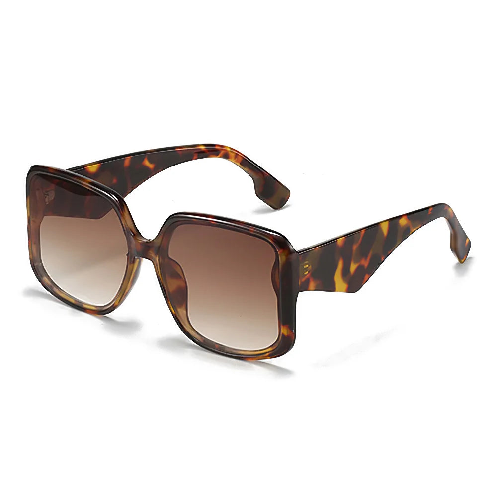 Unique Double Frame Oversized Sunglasses UV400