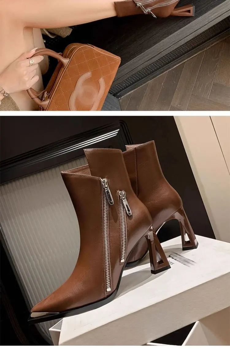 Women’s Handmade Genuine Leather Ankle Boots