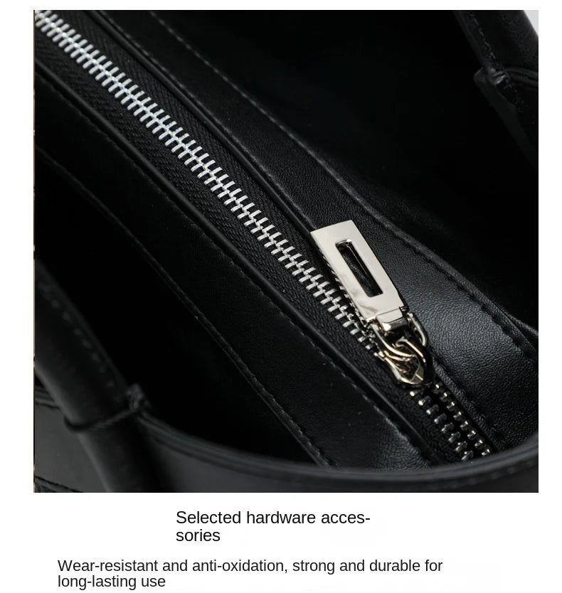 Oversized Crocodile Pattern Leather Tote Shoulder Bag