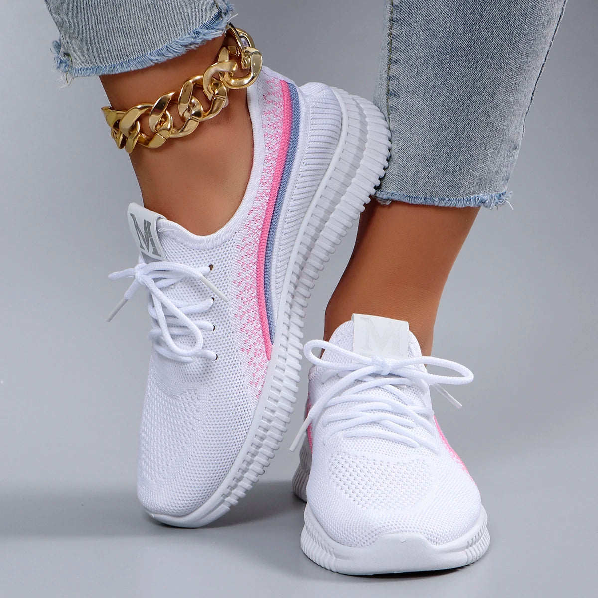 Women’s Summer Breathable Mesh Flat Shoes