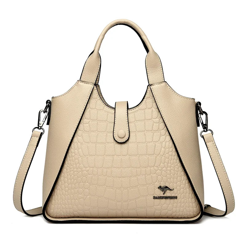 High Quality Soft PU Leather Handbag