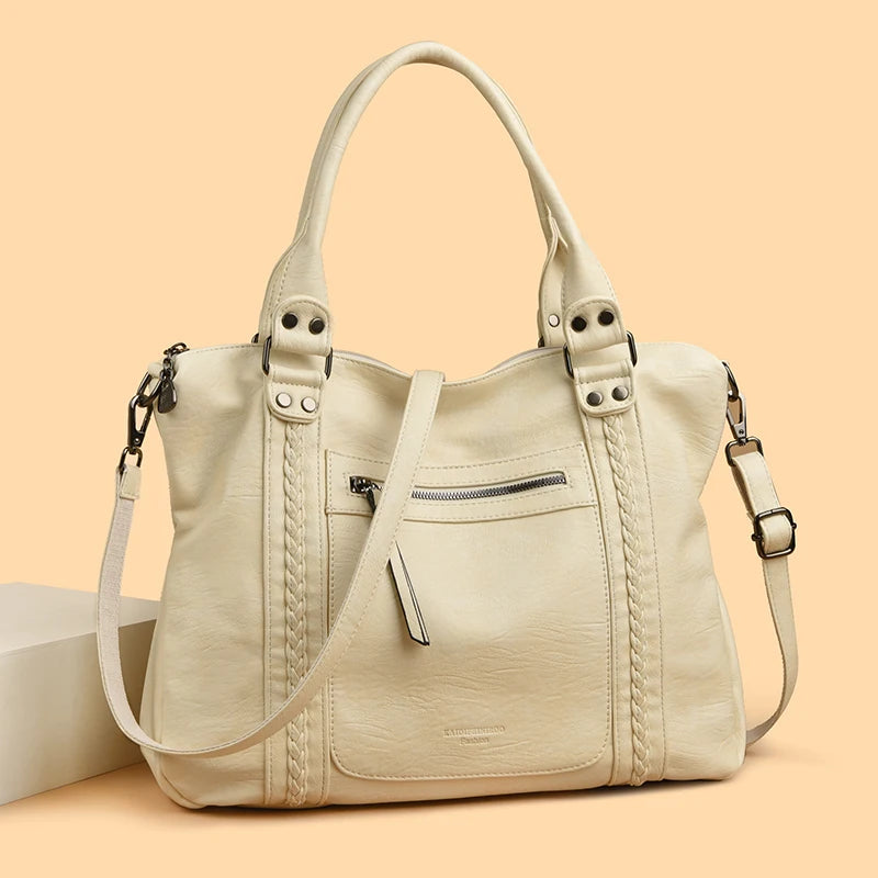 Casual Oversized Tote Style  Shoulder Bag