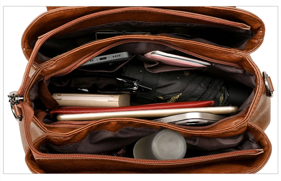 Elegant Leather Shoulder Bag