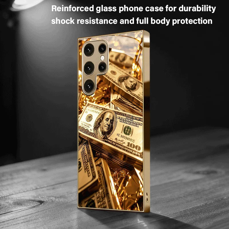 Electroplated Gold Phone Case For Samsung Galaxy