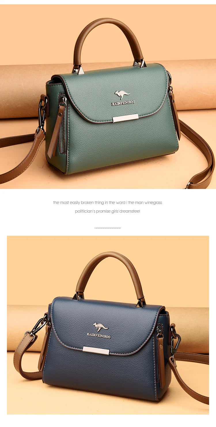 High Quality PU Leather Crossbody Shoulder Bag