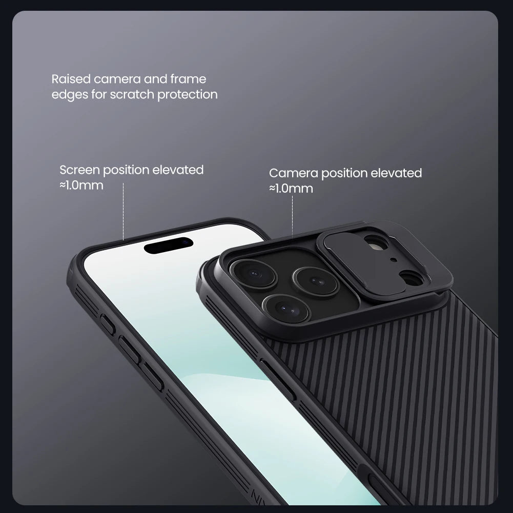 Magnetic CamShield Case for iPhone 17 Pro & Pro Max with Lens Cover