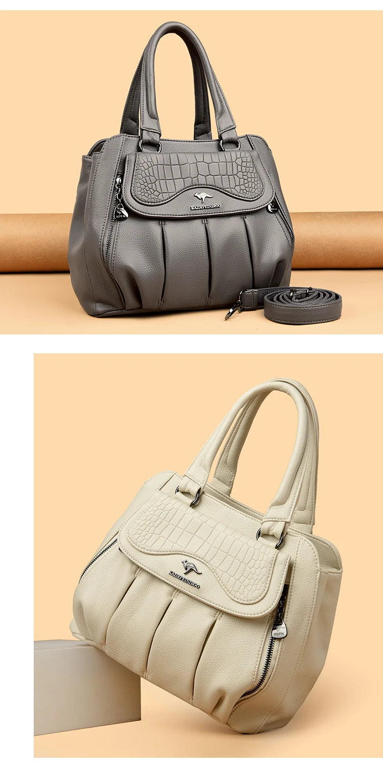 Women’s Soft Leather Shoulder Bag