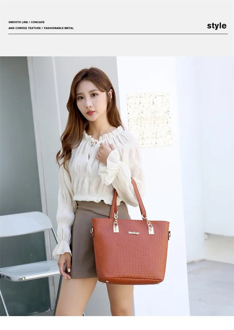 Fashion Urban Large 6-Piece Crossbody Handbag Set