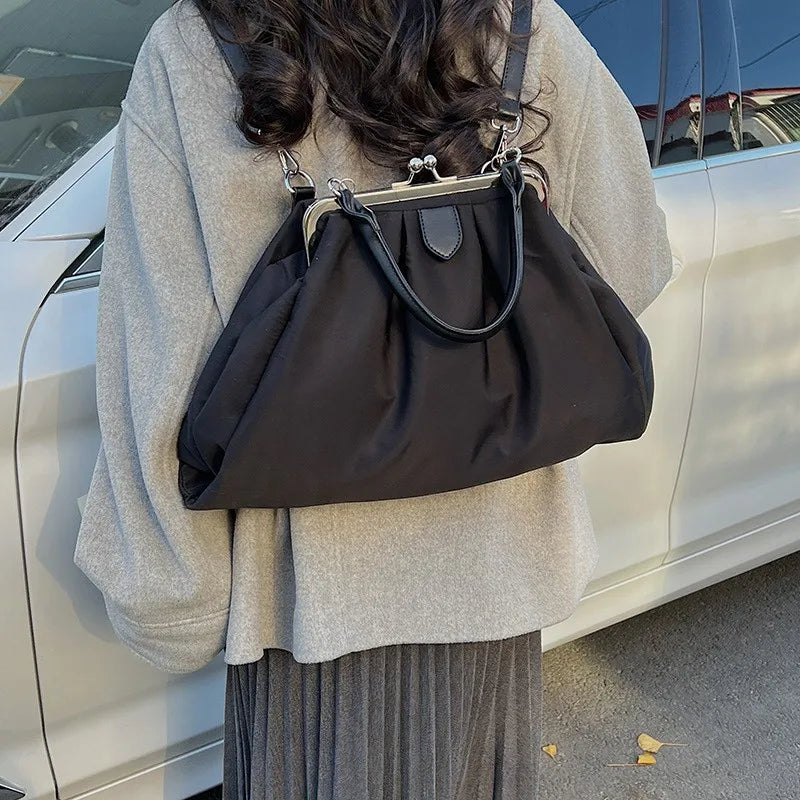 Women’s Pleated Cloud Shoulder Bag