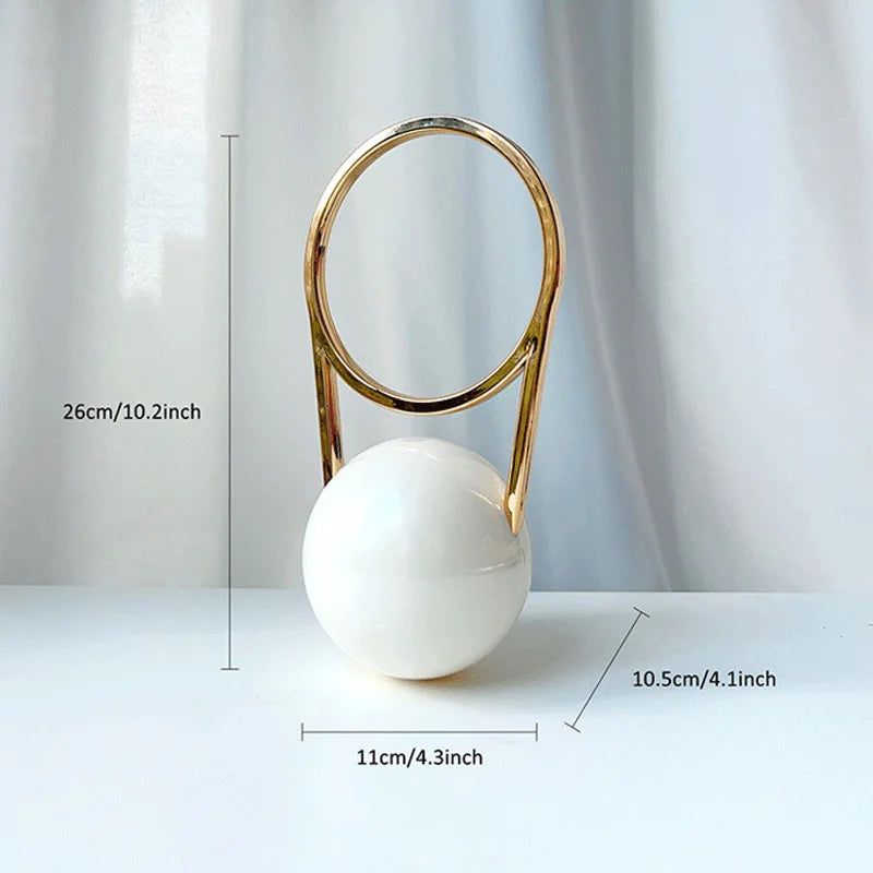 High-End Evening Clutch With Ball