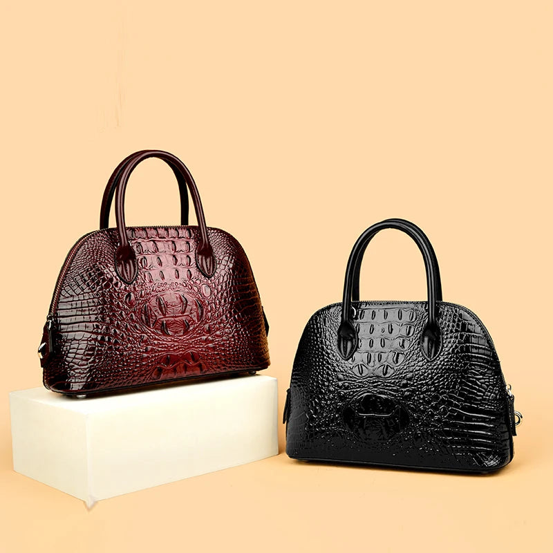 Large Top-Handle Vintage Bag