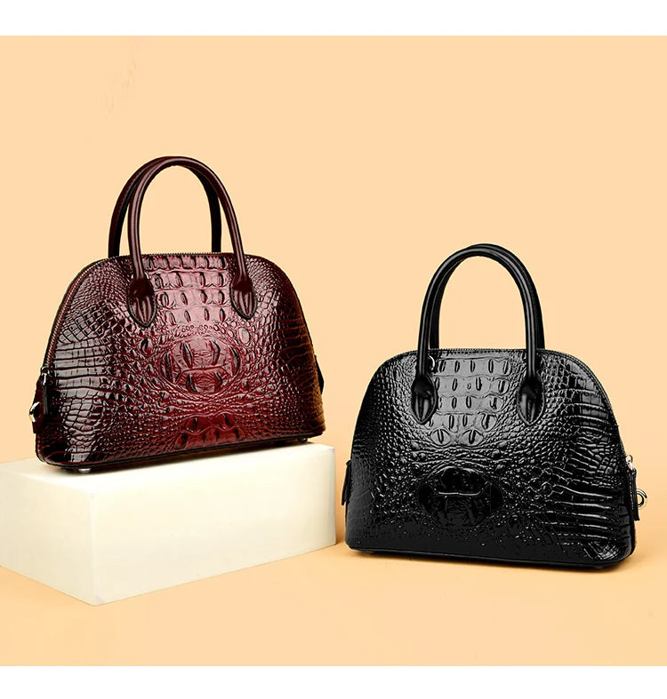 Large Top-Handle Vintage Bag
