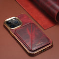 Denior iPhone Business Leather Case – Premium Protective Back Cover for iPhone