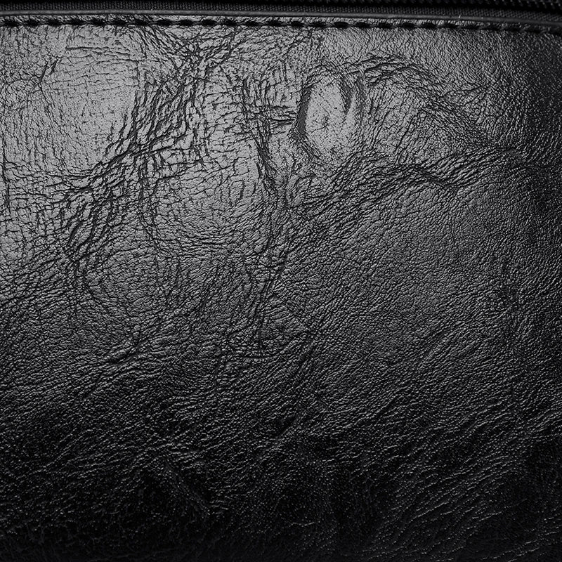 Women's Soft Leather Top-Handle Shoulder Bag