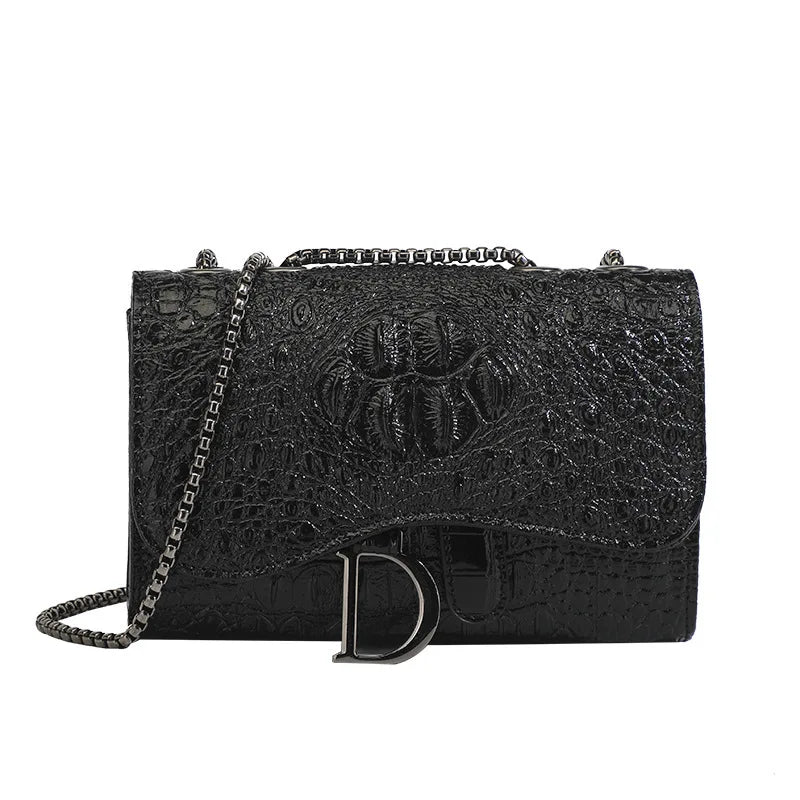 PU Leather Shoulder Handbag