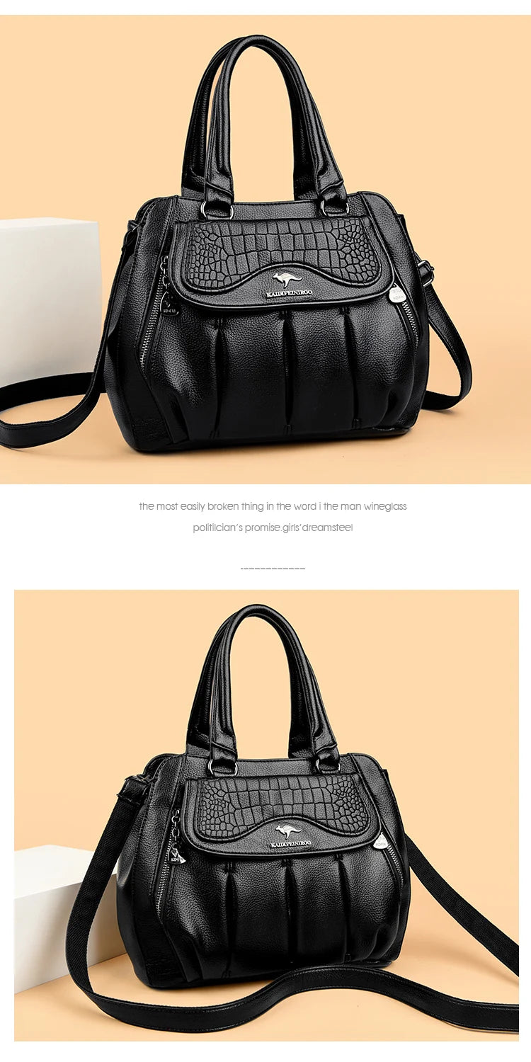 Women’s Soft Leather Shoulder Bag