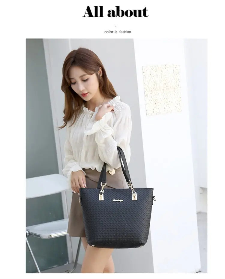 Fashion Urban Large 6-Piece Crossbody Handbag Set