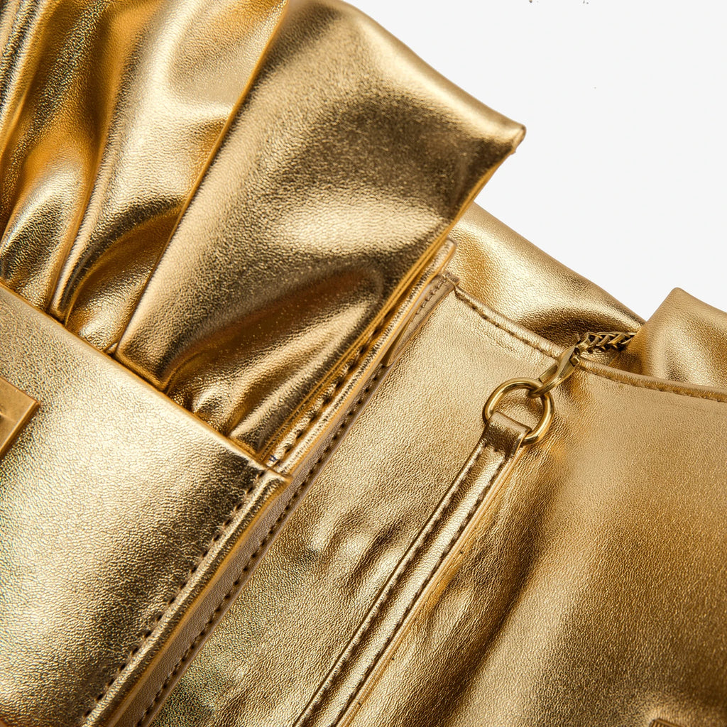 Golden Party Evening Chain Shoulder Bag