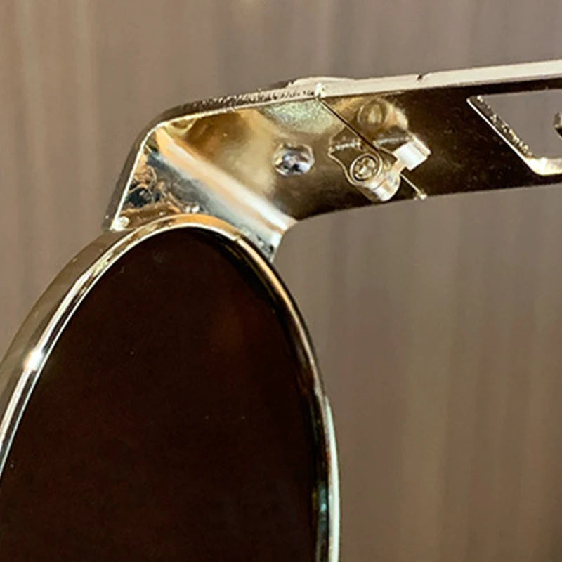 Vintage Style Oval Full-Frame Sunglasses