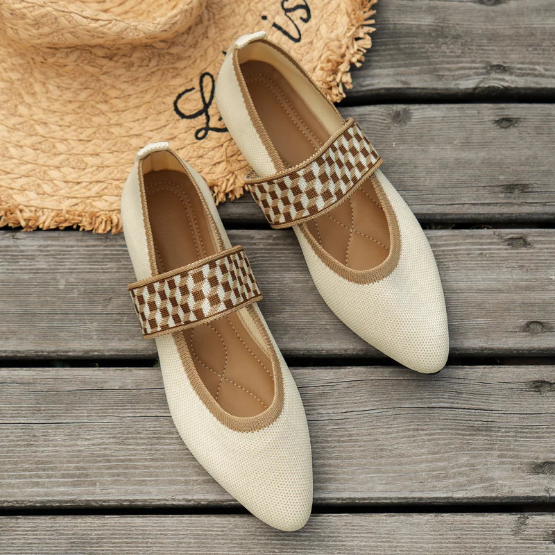 Pointed Toe Elegant Ballet Flats