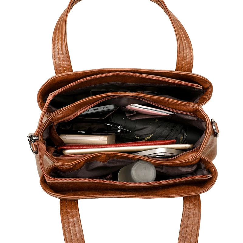 Elegant Leather Shoulder Bag