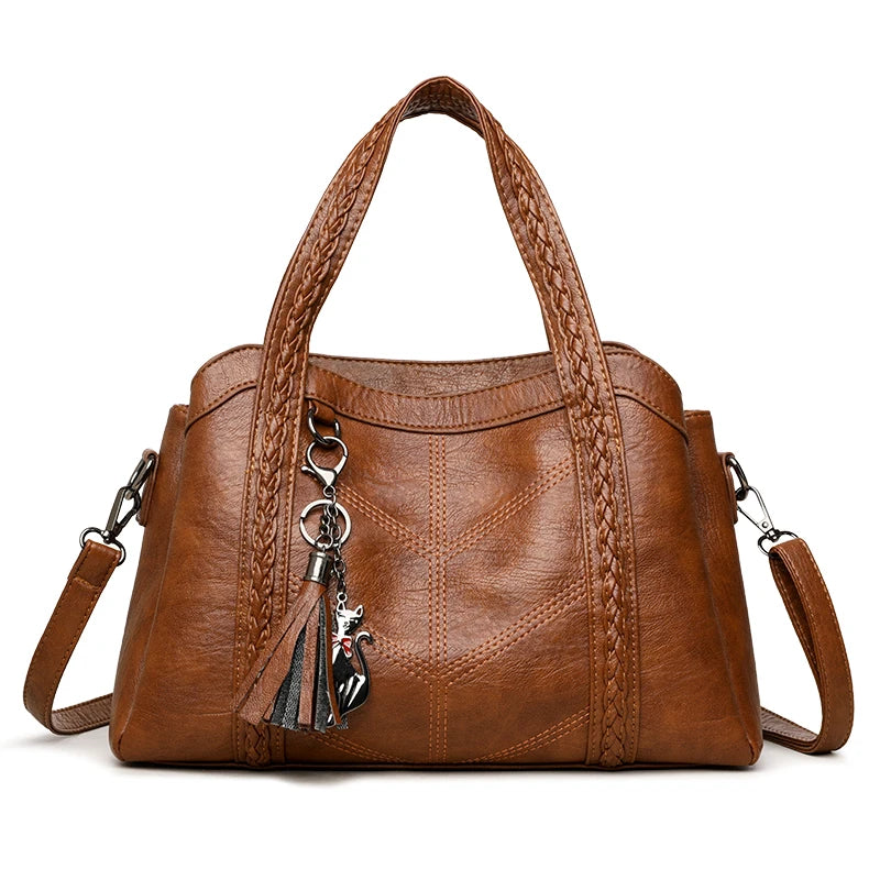Elegant Leather Shoulder Bag