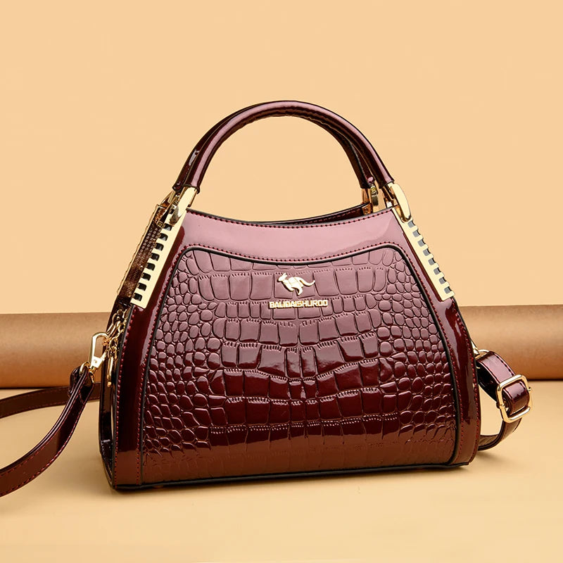 High Quality Three Layers Women's Shoulder Bag