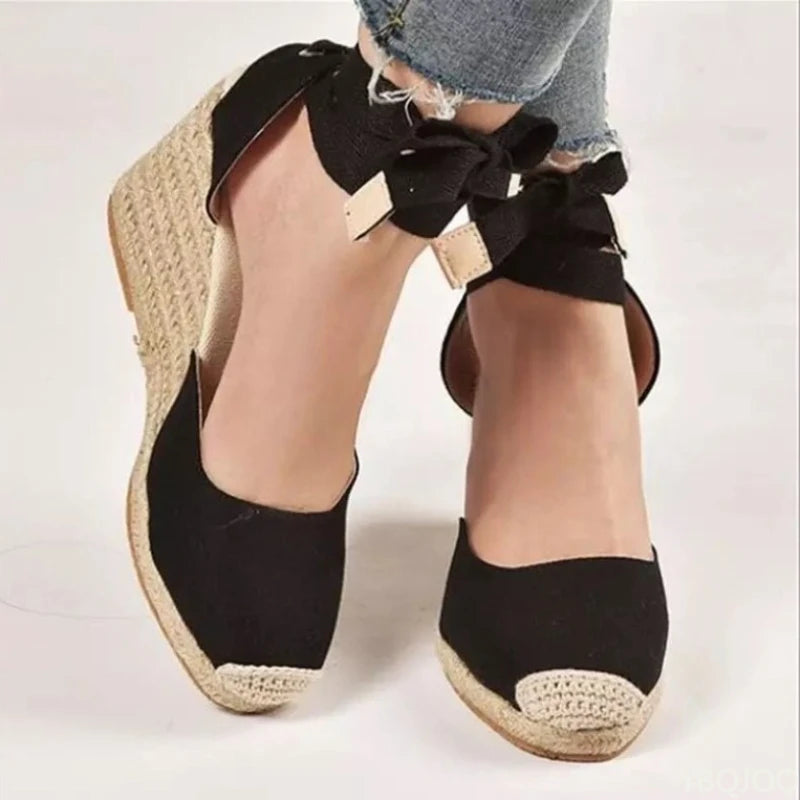 Elegant Strappy Platform Sandals