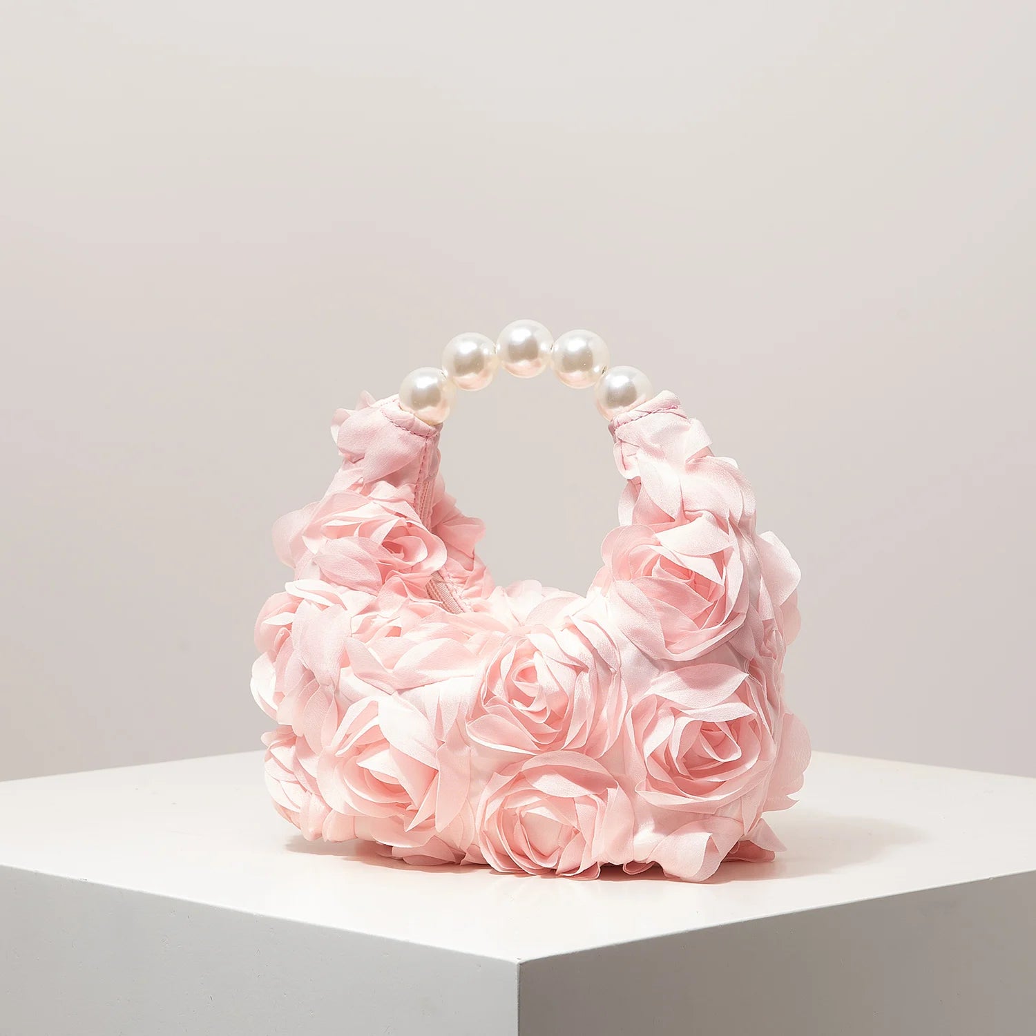 Floral Roses Clutch Evening Bag – Elegant Women’s Party Handbag