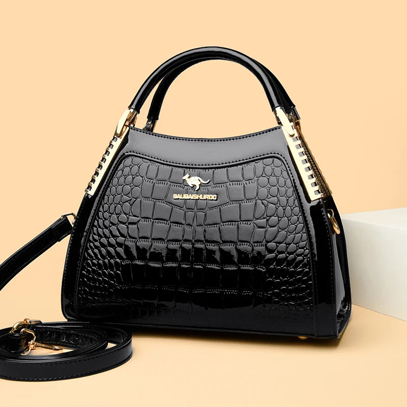 High Quality Three Layers Women's Shoulder Bag
