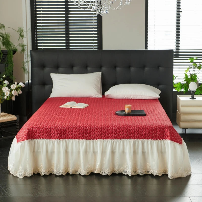 Luxury Sweet Princess Style French Cotton Bedding Set