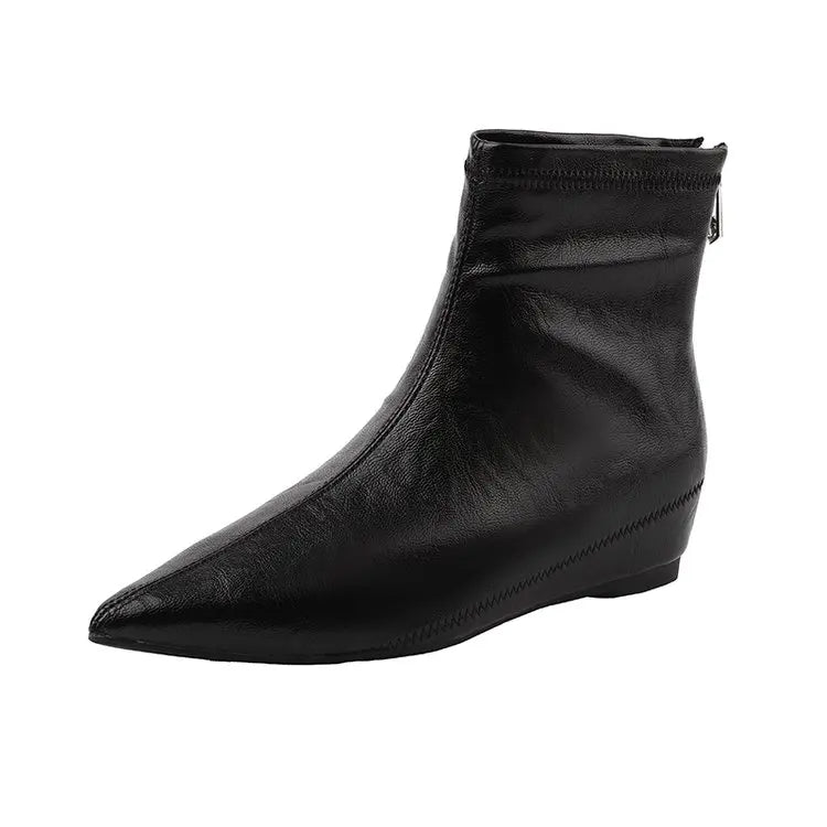 Women’s Retro Pointed Toe Ankle Boots